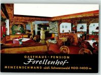 79837 W7821 Menzenschwand - Gasthaus Forellenhof Innenansicht