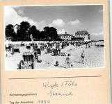 25938 W2270 Wyk auf Föhr FOTO KEINE AK Foto montiert auf Karton