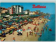 47814 Bellaria Igea Marina - Alberghi e spiaggia Hotels und Strand