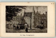 2491 Den Haag Radierung Gevangenpoort Radierung