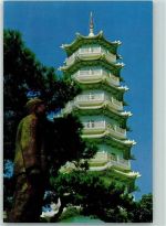 Hongkong - Tiger Pagoda in tiger Balm Garden Causeway Bay