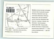 56379 W5409 Weinähr Gebrauchsspuren Rückseite mit Abschürfungen und Kleberesten Haus Weimar Cafe Pension Restaurant Kloster Arnstein Gelbachtal KEINE AK