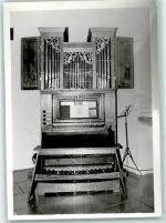 98744 O6432 Oberweißbach KEINE AK Orgel v. Andreas Rösel Ort handschriftlich