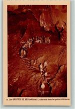 Lestelle-Betharram Les Grottes de Bétharram La descente dans les Grottes inférieures Tropfsteinhöhle