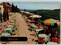 75323 W7547 Bad Wildbad im Schwarzwald - Sommerberghotel Wildbad Große Terrasse Bes. Fam. Bätzner
