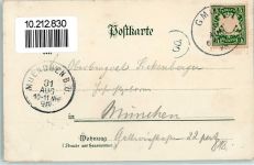 83684 W8180 Tegernsee 1898 - Tergersee Ruderboot