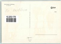 37586 W3354 Dassel , Solling - Kirchplatz Rückseite mit Abschürfungen bzw Kleberesten