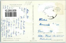 10115 O1199 Westend - Obus-Endstation Rückseite mit Abschürfungen bzw Kleberesten