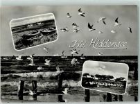 18565 O2359 Insel Hiddensee - Boote Möwen