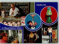 94518 W8377 Frauenau , Bayerischer Wald - Glasmuseum Glasbläser