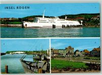 Rügen - Karl Marx Platz Schwedenfähre Skane Hafen