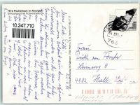 77716 W7612 Fischerbach - Rückseite mit Abschürfungen bzw Kleberesten