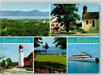 88079 W7993 Kressbronn am Bodensee - Bodensee Fahrgastschiff