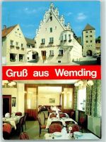 86650 W8853 Wemding - Gasthaus Weißer Hahn Innenansicht