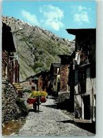 Canillo - Vieille ru pittoresque Esel
