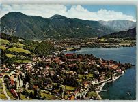 83684 W8180 Tegernsee - Blick auf Wallberg und Blauberge