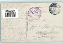 55300 Buxieres-sous-les-Cotes 1915 - Kriegerfriedhof Woinville Feldpost WK I