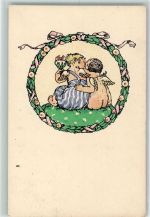 Nasim detem Serie 17 Nr. 10 Fischerova-Kvechova, M. 1918 Lithographie
