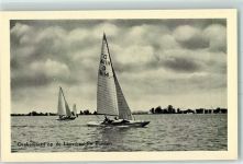 Breukelen Drakenjacht op de Loosdrechtse Plassen AK Segelboot