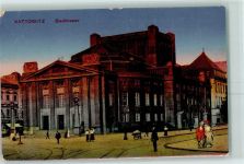 Kattowitz Katowice Gebrauchsspuren Theater