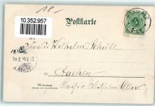 67140 Le Hohwald 1898 Lithographie Hotel