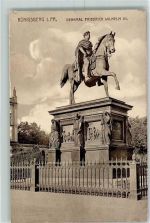 Königsberg Kaliningrad - Denkmal Friedrich Wilhelm II.