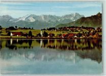 82418 W8110 Froschhausen , Staffelsee - Riegsee Wetterstein Zugspitze