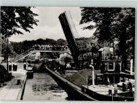 15569 O1255 Woltersdorf b Erkner - Rückseite mit Abschürfungen bzw Kleberesten Schleuse