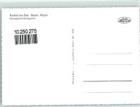 82431 W8111 Herzogstand - Rückseite mit Abschürfungen bzw Kleberesten