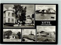 18565 O2359 Vitte - HOG Strand Hotel FDGB Erholungsheim Deutsches Haus Leuchtturm Gasthau Heiderose