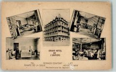 Heyst-sur-mer Gebrauchsspuren Grand Hotel de Univers , Interieur AK