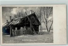 Russisches Bauernhaus Motiv Russland / Baltische Staaten