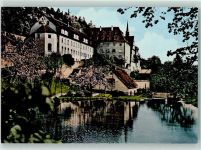 72488 W7480 Sigmaringen - Franziskanerkloster Gorheim Teich