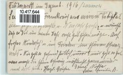 Feldlazarett Krankensaal AK Lazarett WK I 1916 Foto AK