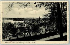 24837 W2380 Schleswig - Blick auf die Stadt mit Kath. Kirche