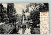 63450 W6450 Hanau 1905 - Stadtschlosspark Fontäne