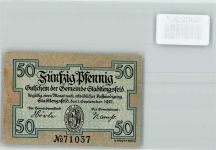 36404 O6220 Stadtlengsfeld - Notgeld Schäfer Eichhörnchen