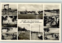 88662 W7770 Überlingen , Bodensee - Spielplatz Springerbrücke Strand