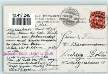 Automobil bei Nacht Velg B.K.W. I Serie 2080-3 AK Ulreich, F. 1908 Gebrauchsspuren