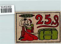 24241 W2301 Blumenthal , Holst - Notgeld Werftarbeiter