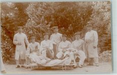 35390 W6300 Gießen , Lahn 1914 Foto AK Gruppenaufnahme