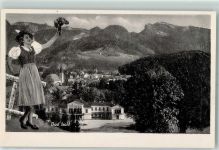 4820 Bad Ischl Foto AK Kaiser Villa Tracht Salzkammergut