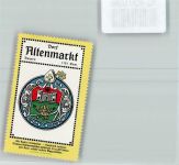 83352 W8226 Altenmarkt a d Alz - Vignette Wappen Kaffee Hag ca 1920-1940