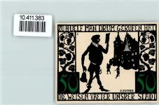 97318 W8710 Kitzingen - Notgeld Scherenschnitt