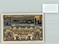 37632 W3456 Eschershausen , Ith - Notgeld Raabetur u. Denkmal