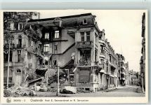 Ostende Oostende - zerstörte Häuser