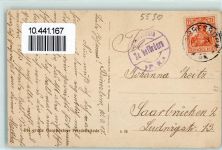54568 W5530 Gerolstein 1918 - Große Gerolsteiner Friedenslinde Stempel: Zu befördern