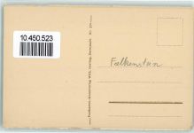61462 W6240 Falkenstein , Taunus - Offizierheim Taunus Balkon des Hauptgebäudes Ort handschriftlich