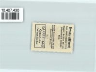 39619 O3552 Arendsee Altmark - Vignette Wappen Kaffee Hag 1920-1940 Adler