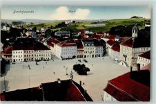 01877 O8500 Bischofswerda - Marktplatz Rathaus